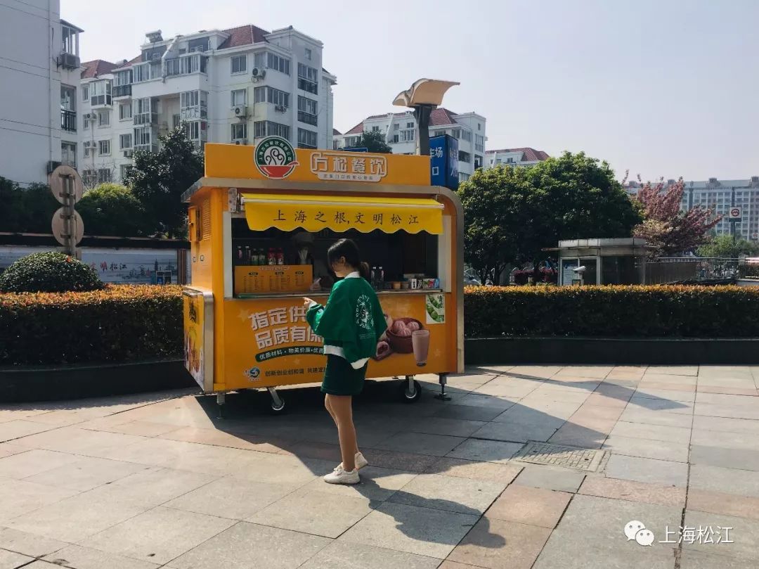 方松餐飲早餐車全新升級,家門口就能買到放心早餐