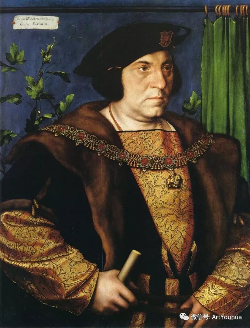 sir henry guildford,1527thomas more,1527portrait of an old man