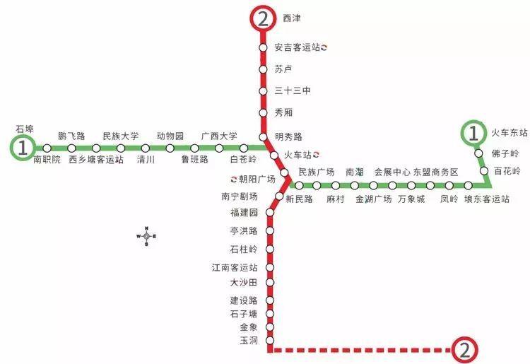 倒计时南宁地铁3号线预计6月28日前全线开通附15号线开通运营时间轴
