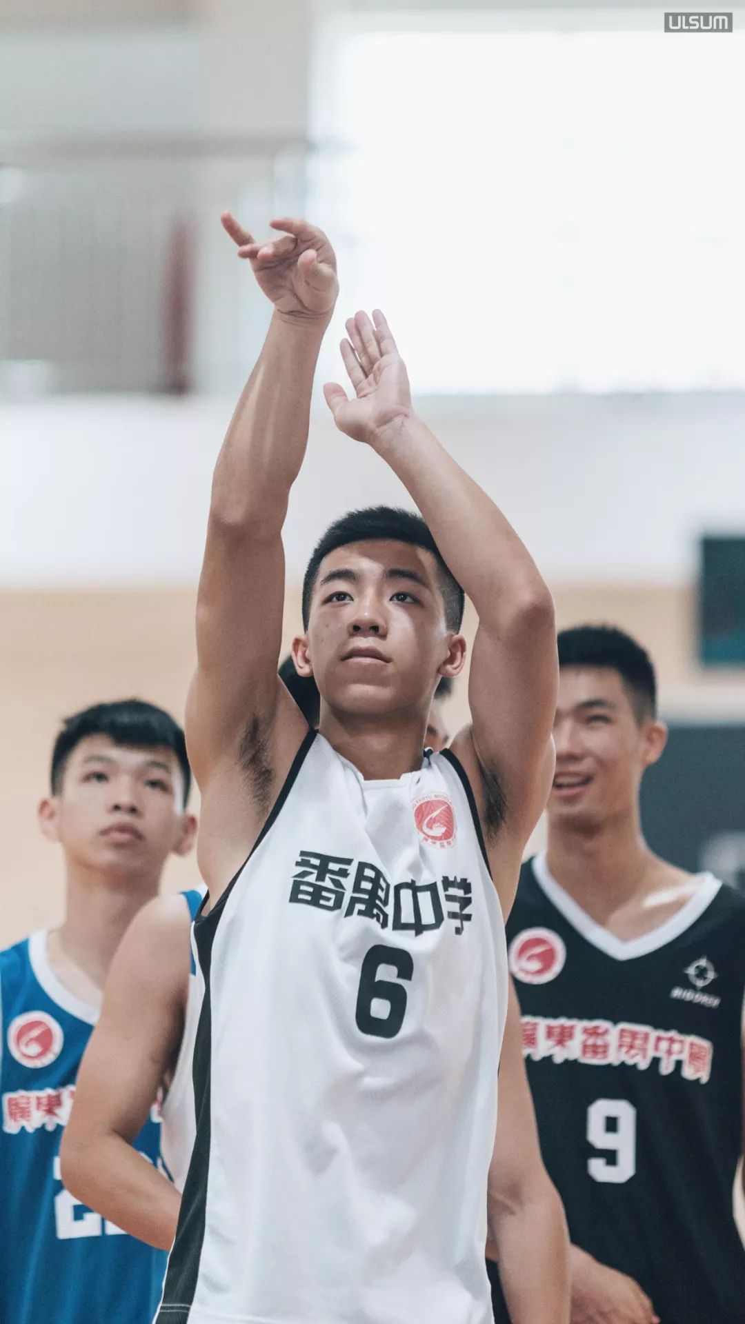 广东番禺中学篮球队图片
