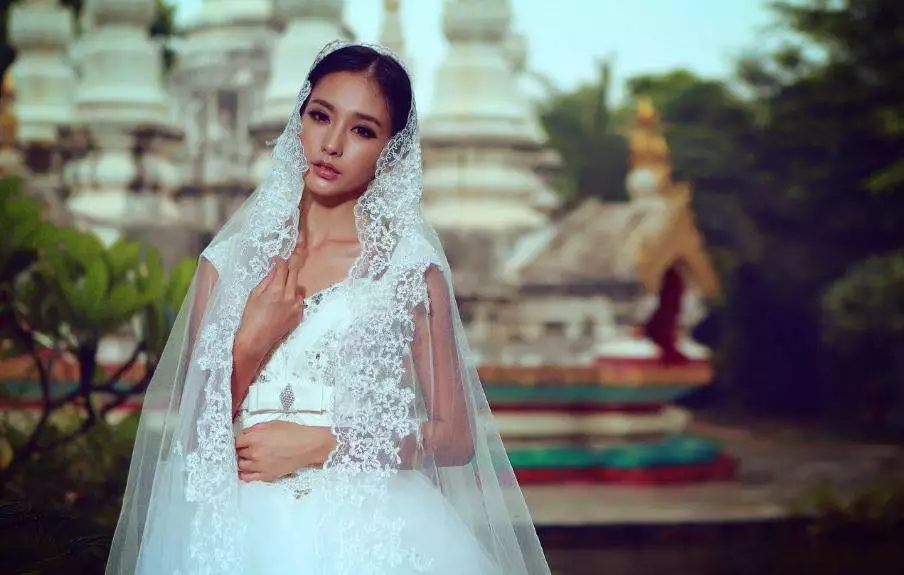 泰国婚纱照_泰国美女