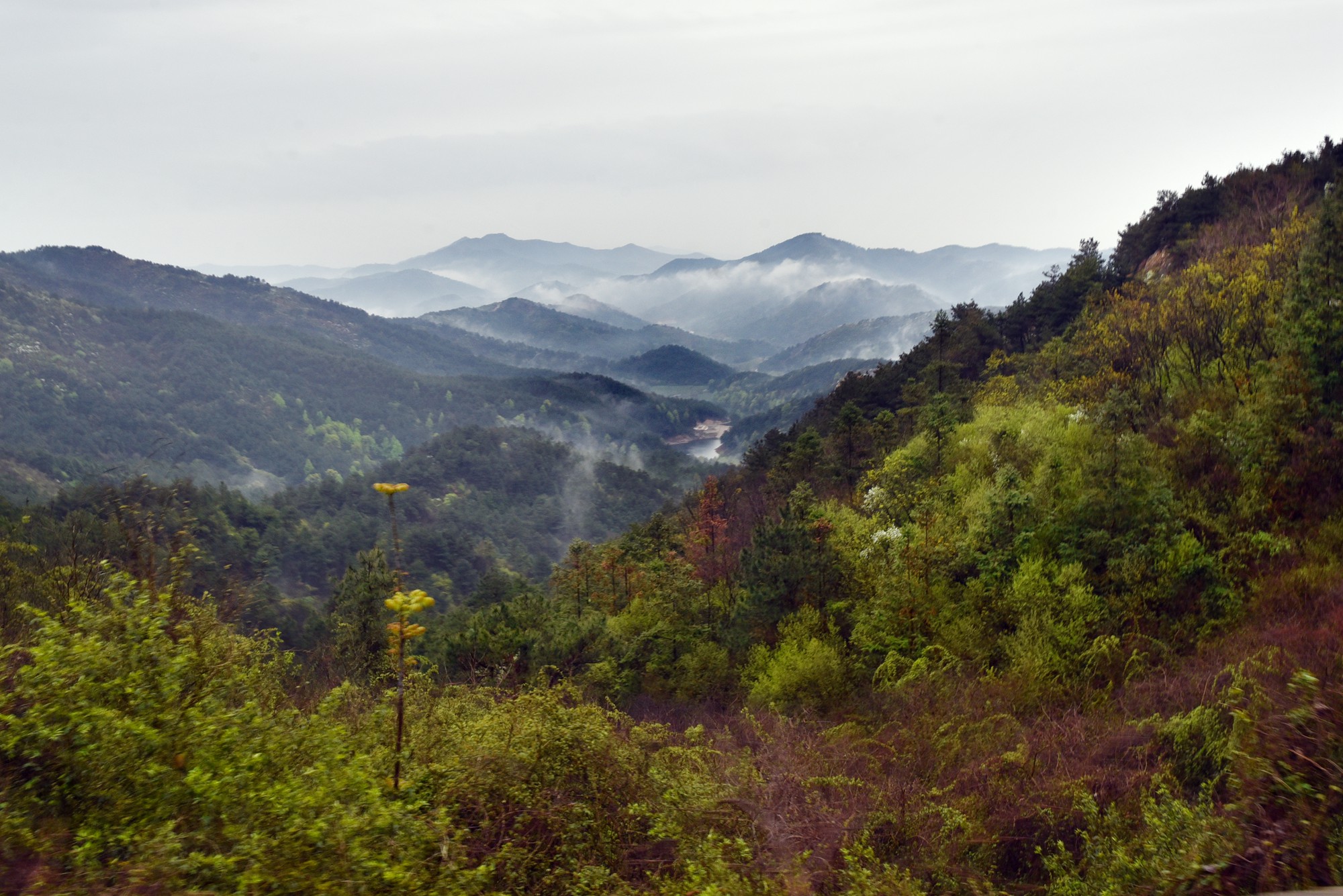 武漢黃陂雲霧山,人間仙境名不虛傳,四季皆風景