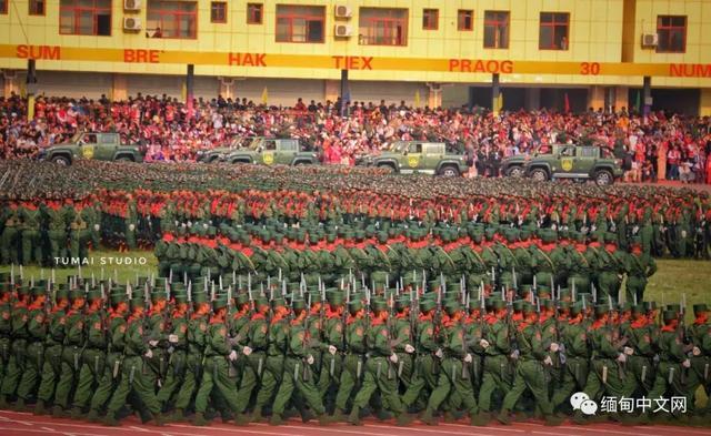 缅甸佤邦阅兵完整版图片