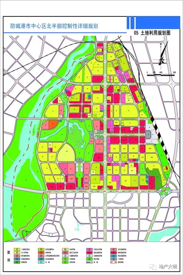 防城港市规划图图片