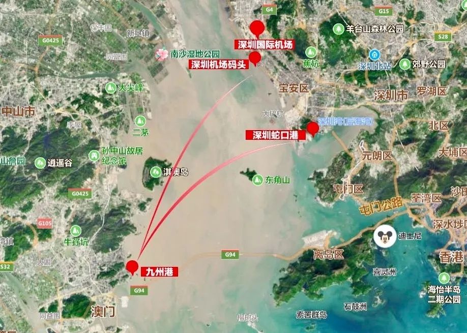 我们也欢迎珠海的小伙伴往珠江东岸浪一浪到深圳机场搭飞机每天16班