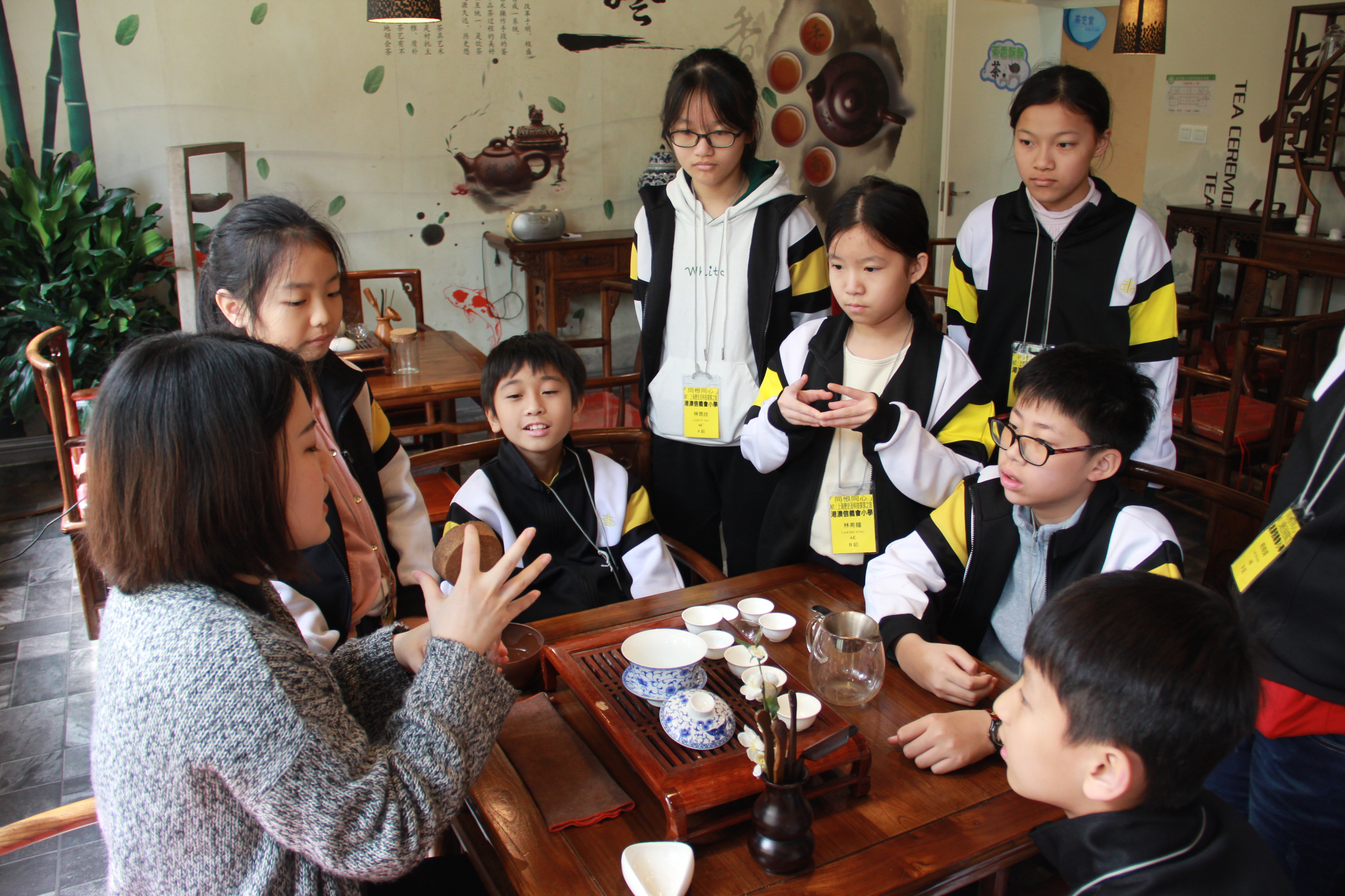 同根同心香港小学生交流团来普陀交流