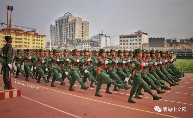 缅甸佤邦阅兵完整版图片