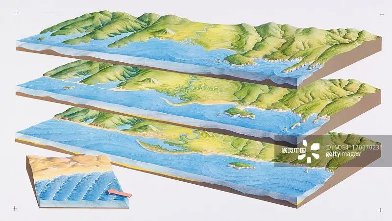 班公湖形成过程图片