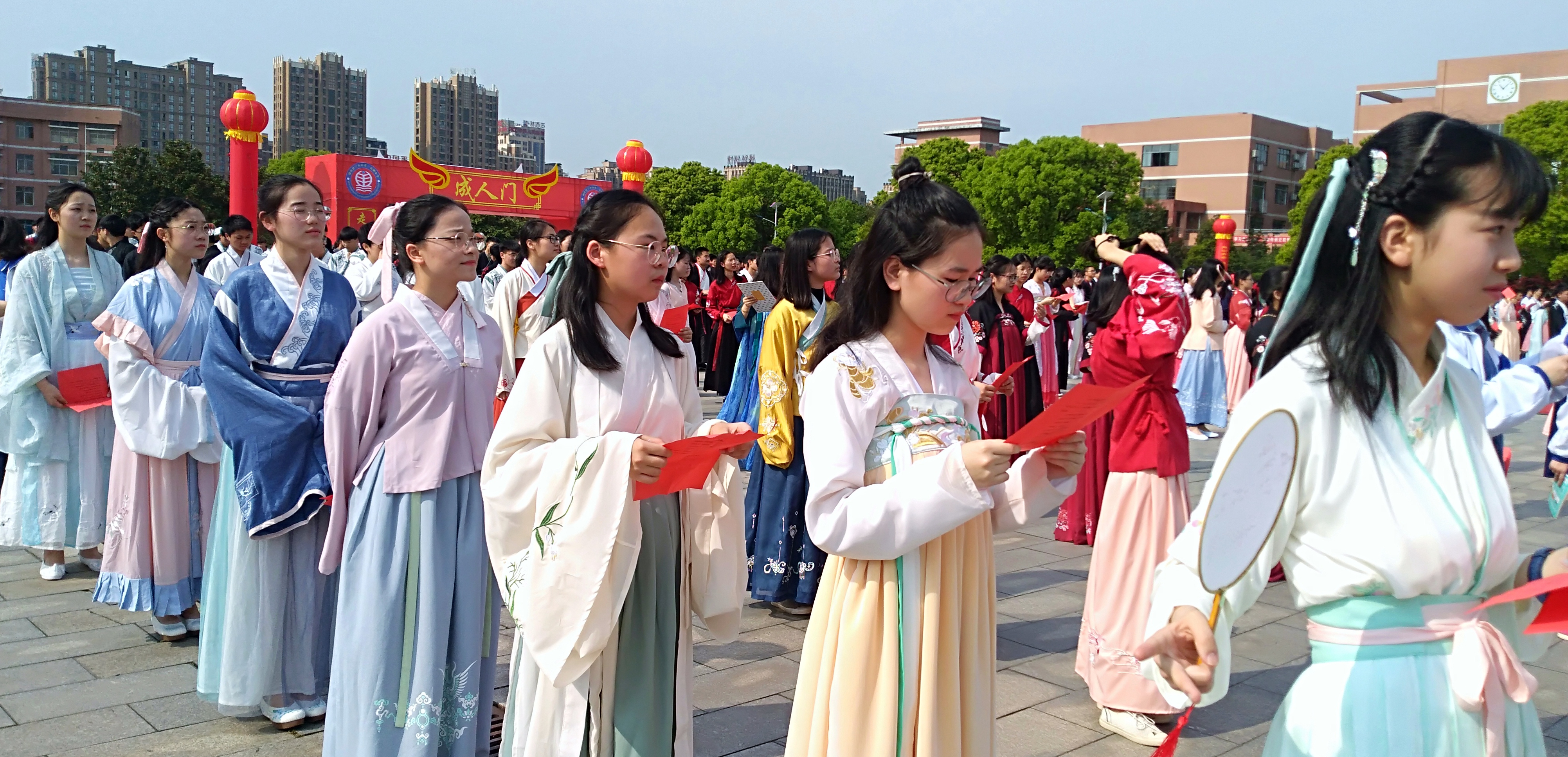 原创宁乡一中高三学子成人礼