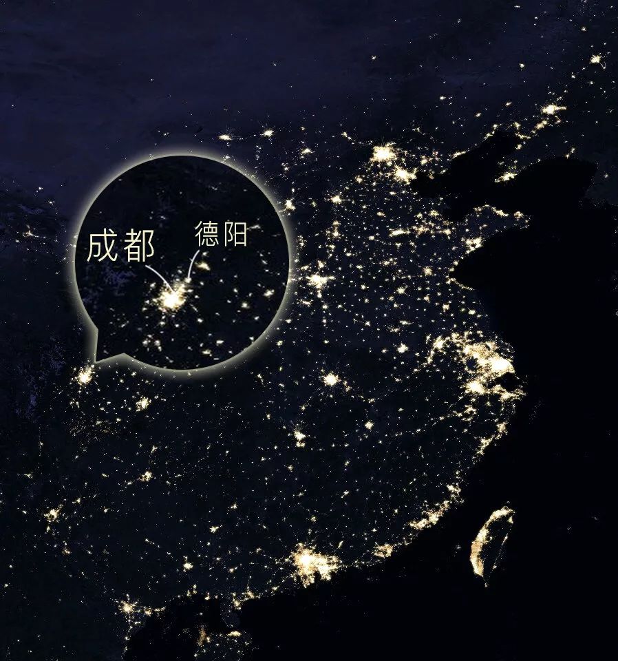 夜景灯光地图图片