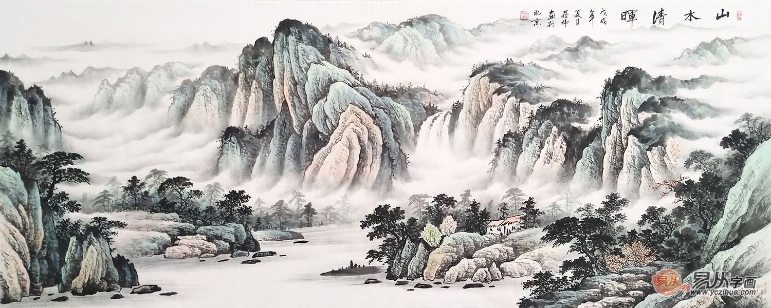 山水风景画图集精选 秀美山水 风景怡人