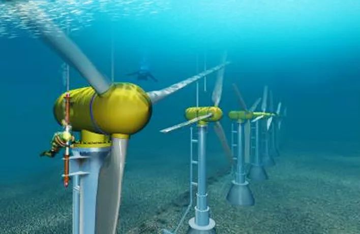 世界上现有的海上可再生能源包括:潮汐,海浪,海上风能和其他海洋可