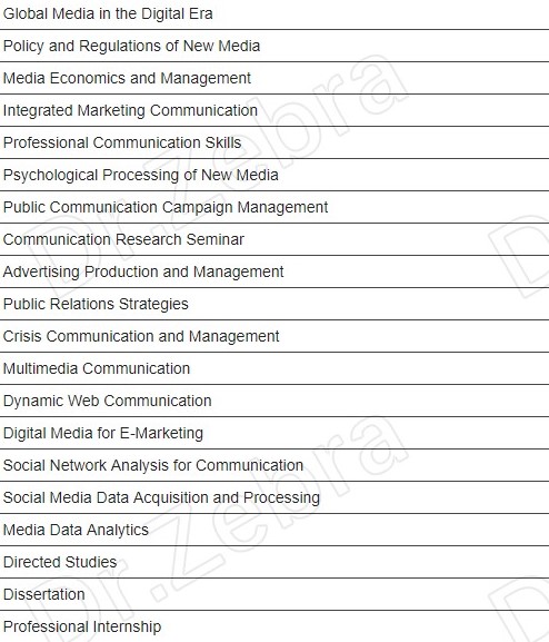 斑马博士，斑马博士留学中心，香港城市大学 ，City University of Hong Kong ，CityU，Master of Arts in Communication and New Media， 传播与新媒体硕士