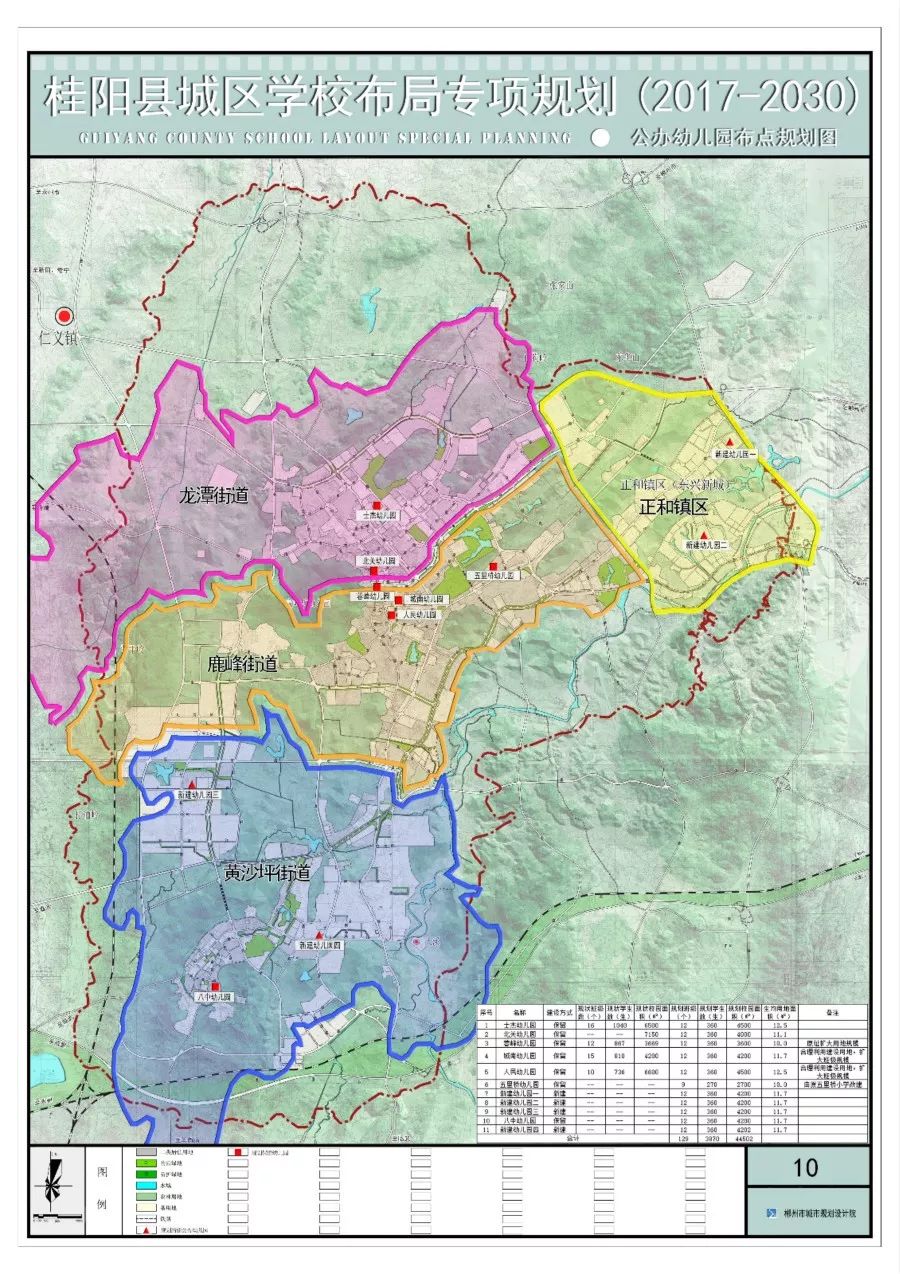 重磅桂阳县城区学校布局规划图出炉