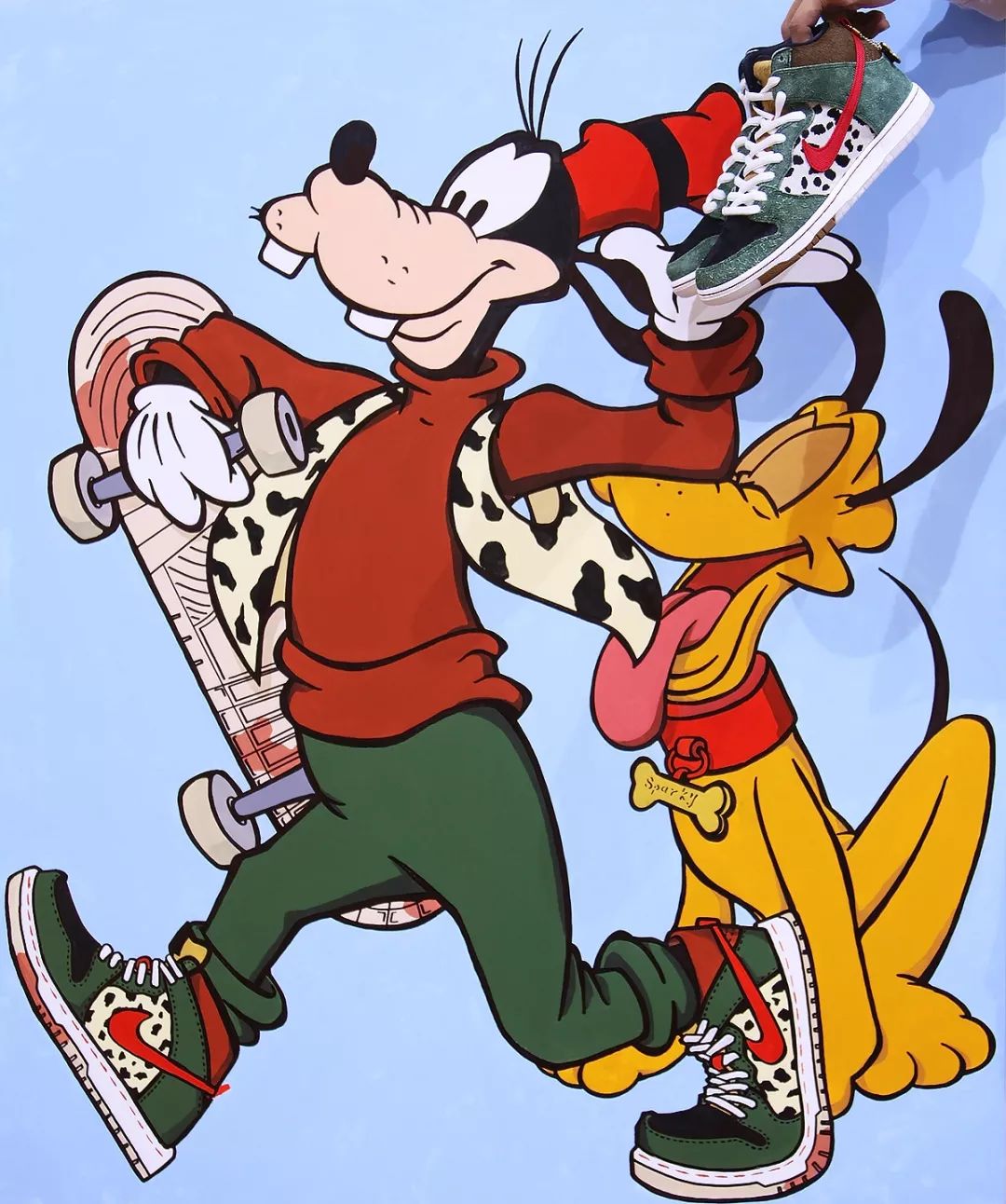 谁穿这双dunksbhighdogwalker也不够高飞穿来得传神xh55视觉