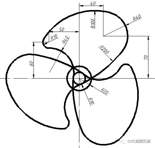 常见的50张cad平面练习图,用来练习ug3d软件的草图绘制