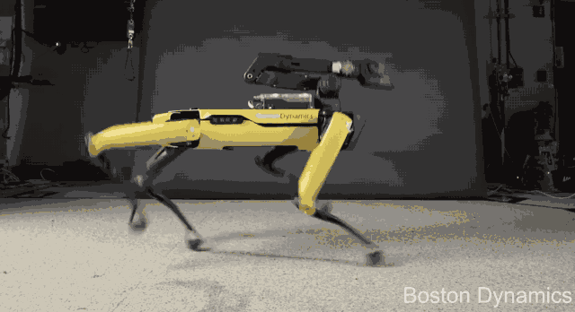 波士顿动力机器人开枪图片