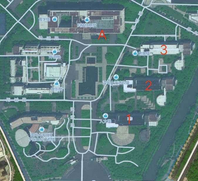 温州商学院北校区地图图片
