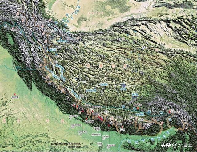 天山是世界七大山系之一,位于欧亚大陆腹地,东西横跨中国,哈萨克斯坦