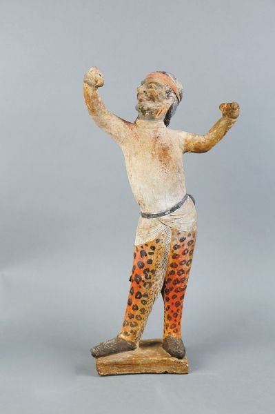 映射出的大唐盛世的开放与繁华——唐黑人俑_唐代