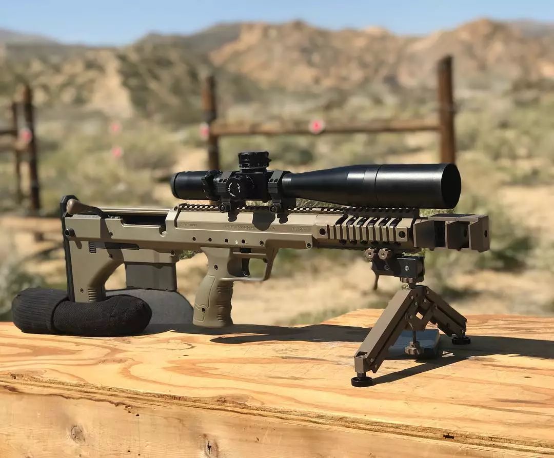 也许是最美的无托栓动沙漠科技公司srs隐形侦查兵狙击步枪
