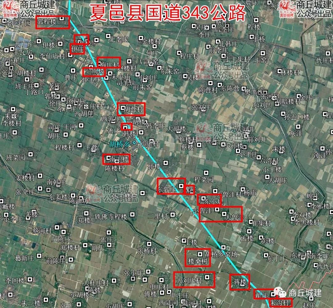 夏邑县西环路规划图图片