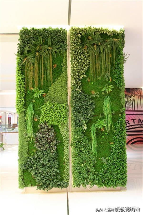 圣缘景观仿真植物墙原始丛林家居装饰工艺品为你打造一片绿植王国
