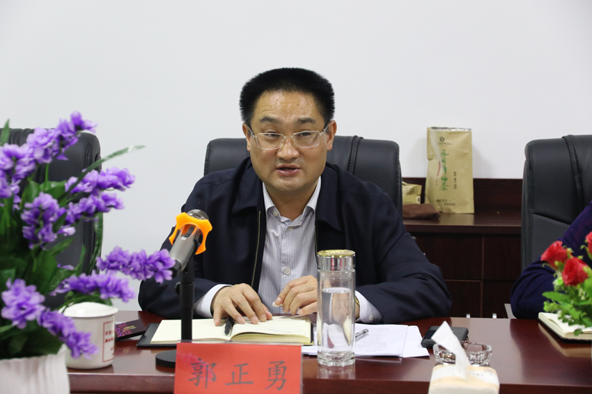 郭正勇率队到贵州淦宸新型环保建材有限公司调研