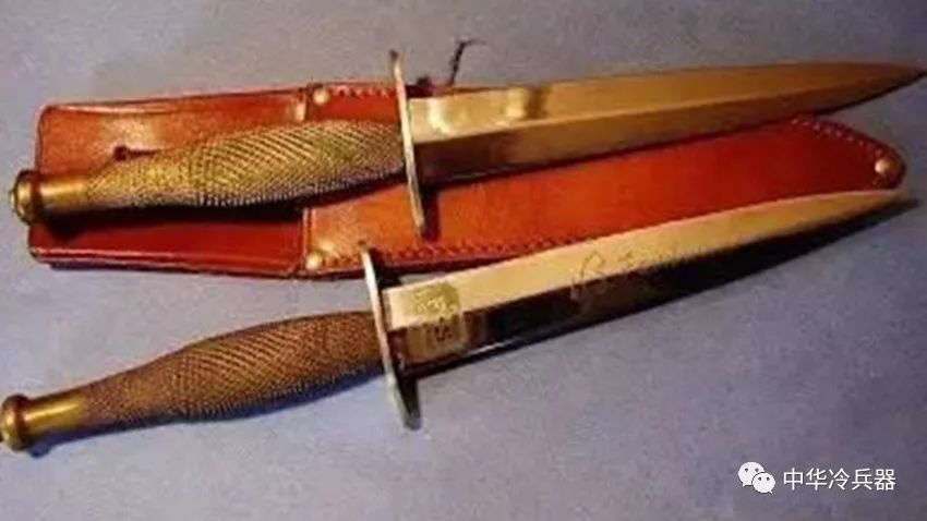 该匕首有现代军用格斗术先驱fairbairn和他的搭档sykes一起研发设计