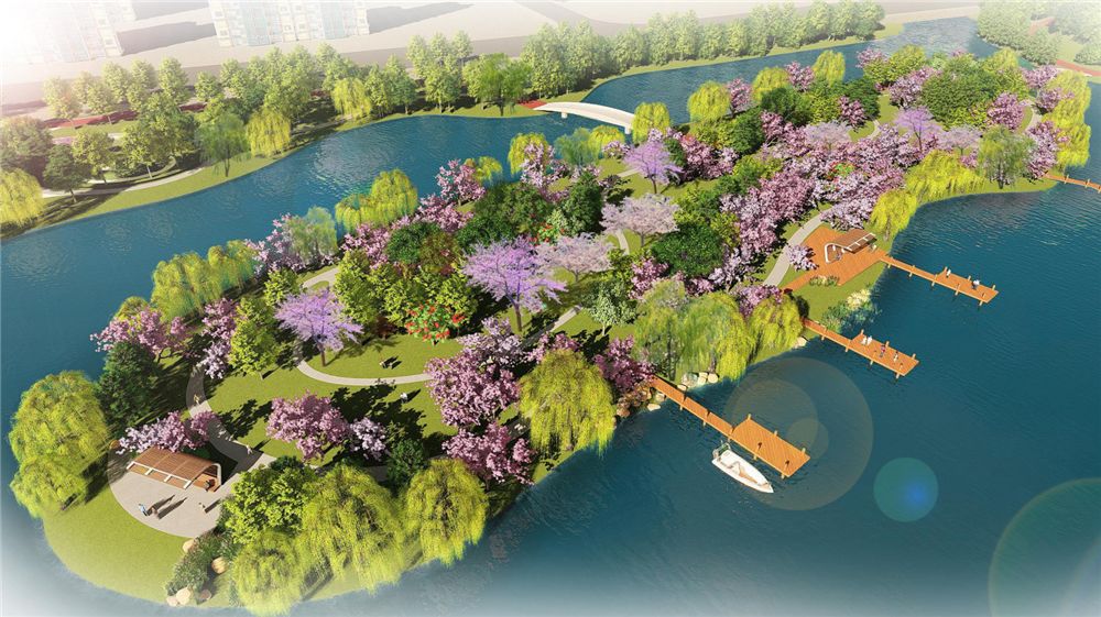 绝美!安庆又将新增一座公园——张湖生态体育公园,惊艳效果图来袭