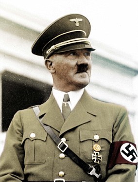 罕见的孩童照片:希特勒和他的纳粹党羽