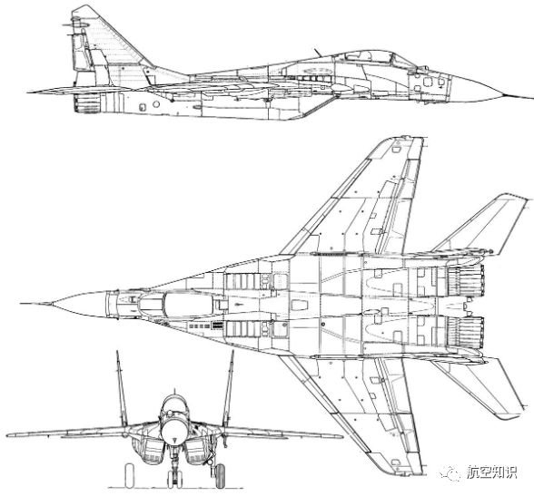 米格29 三视图图片