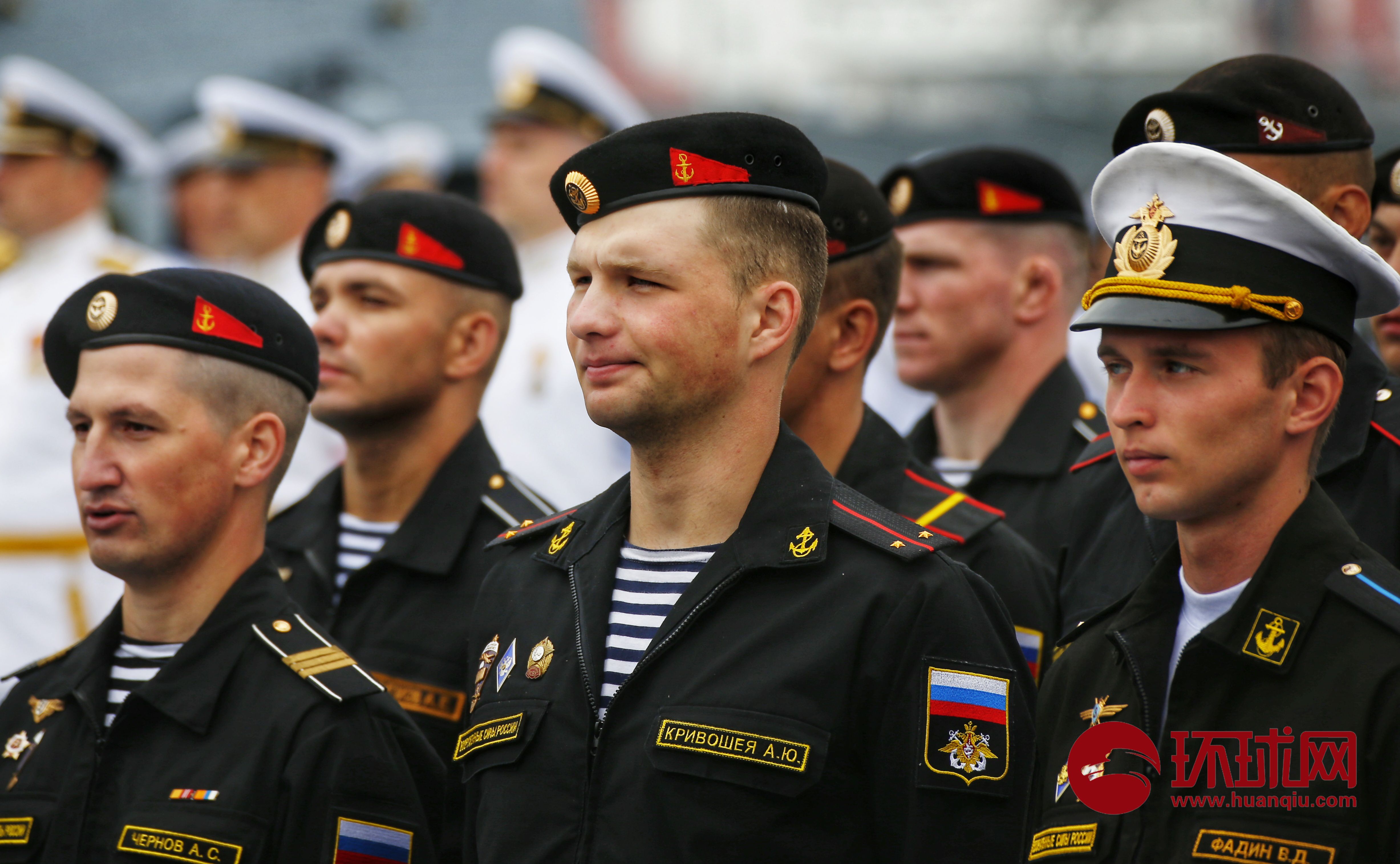 俄罗斯海军军服图片