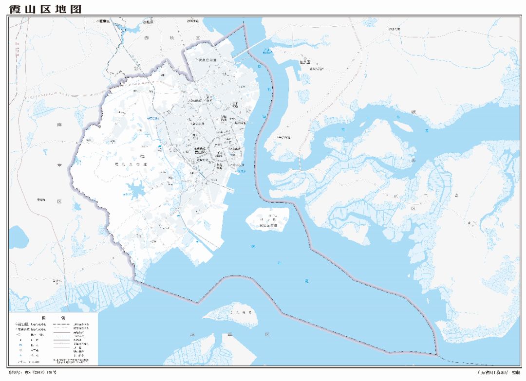 原來徐聞地圖長這樣時隔10年湛江首次實現各區縣均有一幅標準地圖