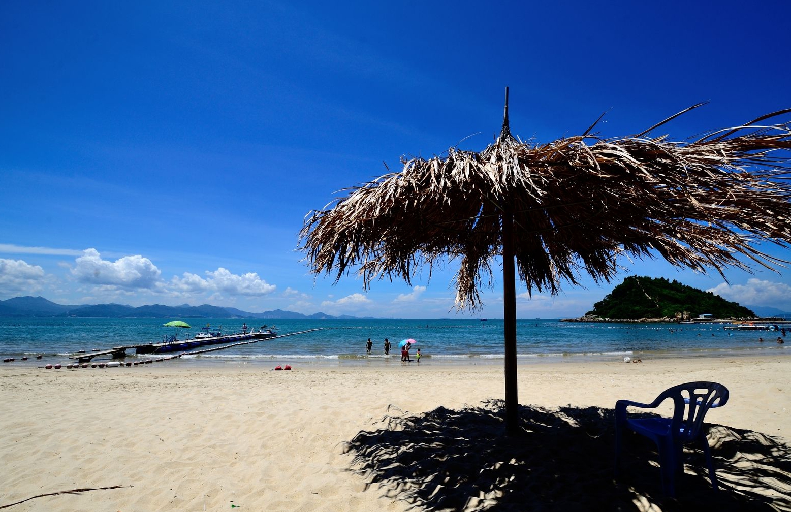 惠州霞涌黄金海岸逛霞景路海鲜街行霞涌绿道在虎洲岛与大海亲密相拥