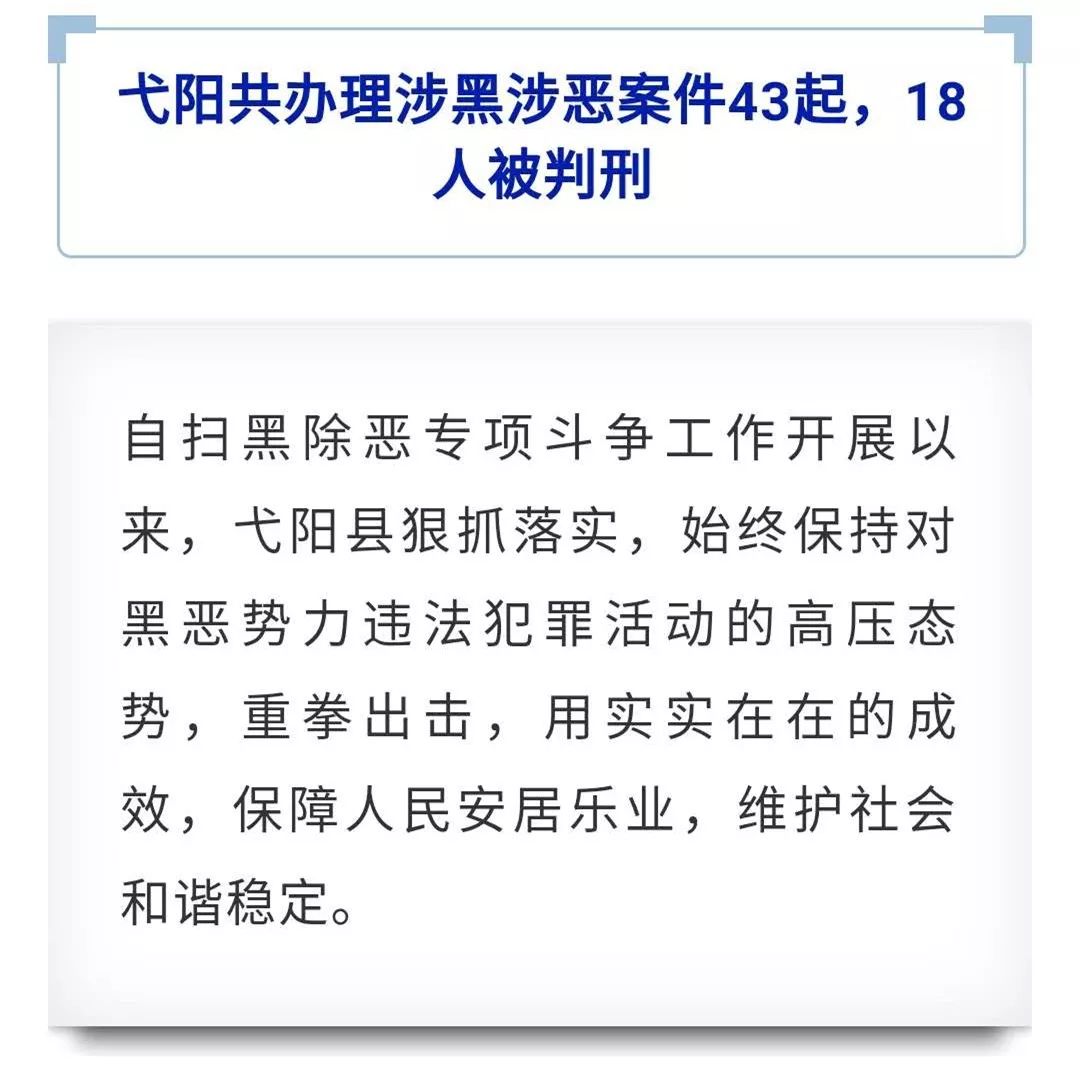 【中央扫黑除恶督导组在江西】弋阳始终保持对黑恶势力违法犯罪活动的