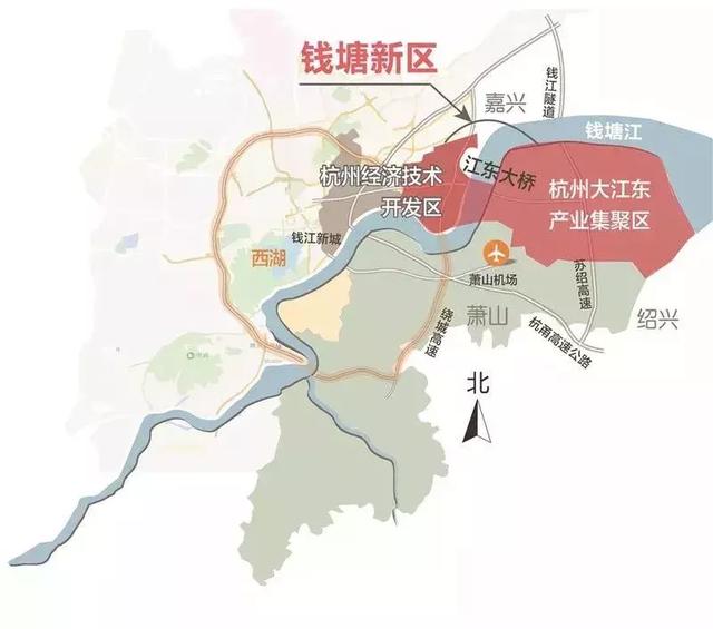 杭州钱塘新区新规划启动,新增3条地铁线,行政中心搬家