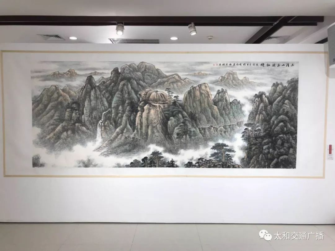 今日头条太和籍画家杨彦斌省城举办画展