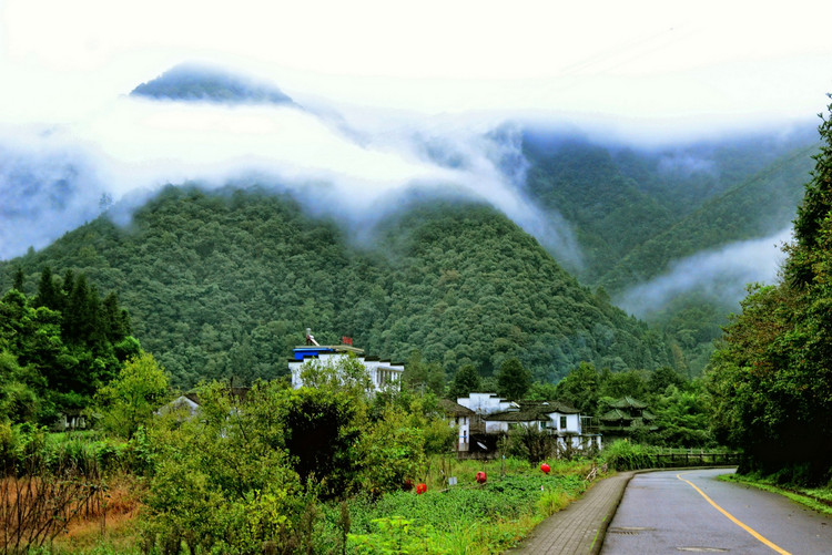 富硒原生态 春光满石台