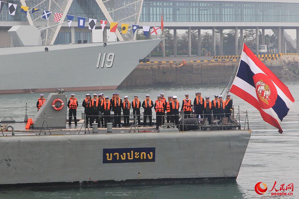 泰国海军"邦巴功"号护卫舰.蒲海洋 摄