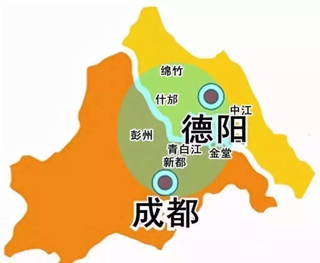 四川德阳地理位置图图片