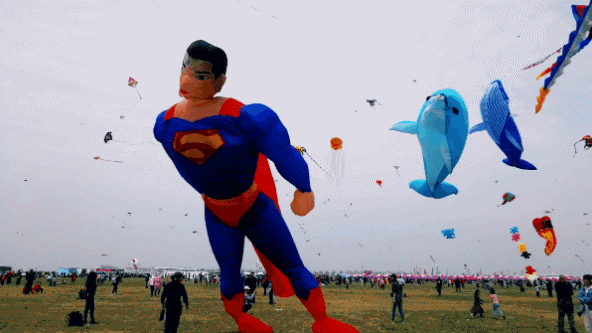 超人起飞gif图片