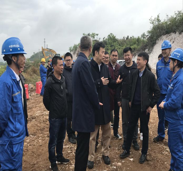 陳小剛副市長實地調研並指導貴陽旅遊公路環線百花湖環線環百花湖溼地