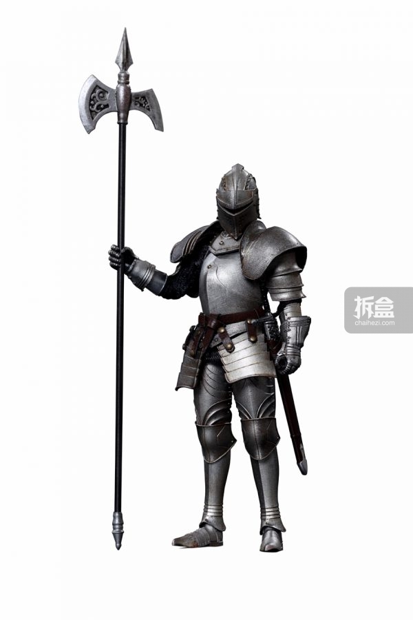 coomodel掌上帝国帝国骑士哥特重装骑士112可动人偶