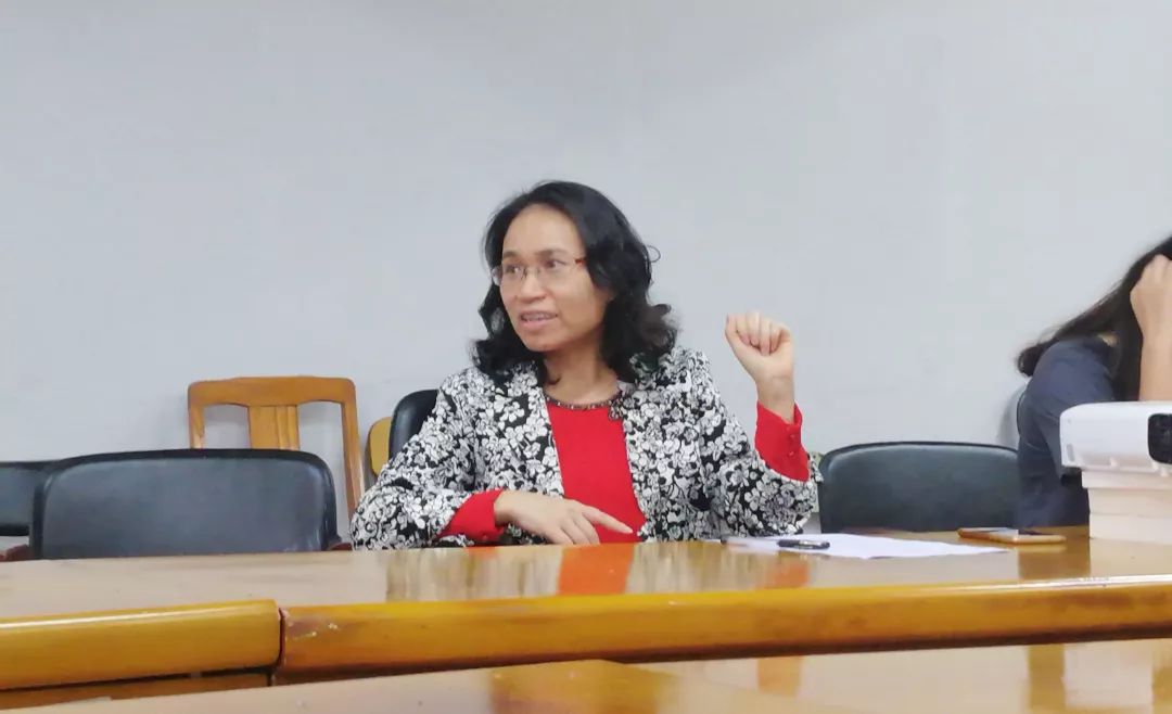 周颖老师鼓励学员们,不要有太大的心理压力,要把这次比赛当做一种学习