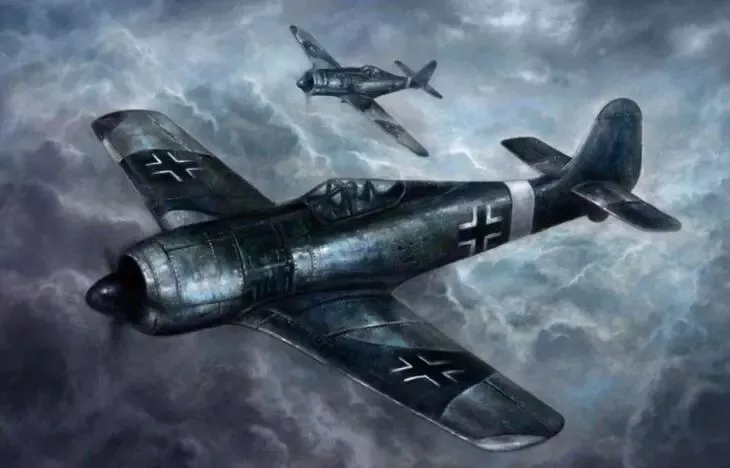 希特勒隐形战机图片