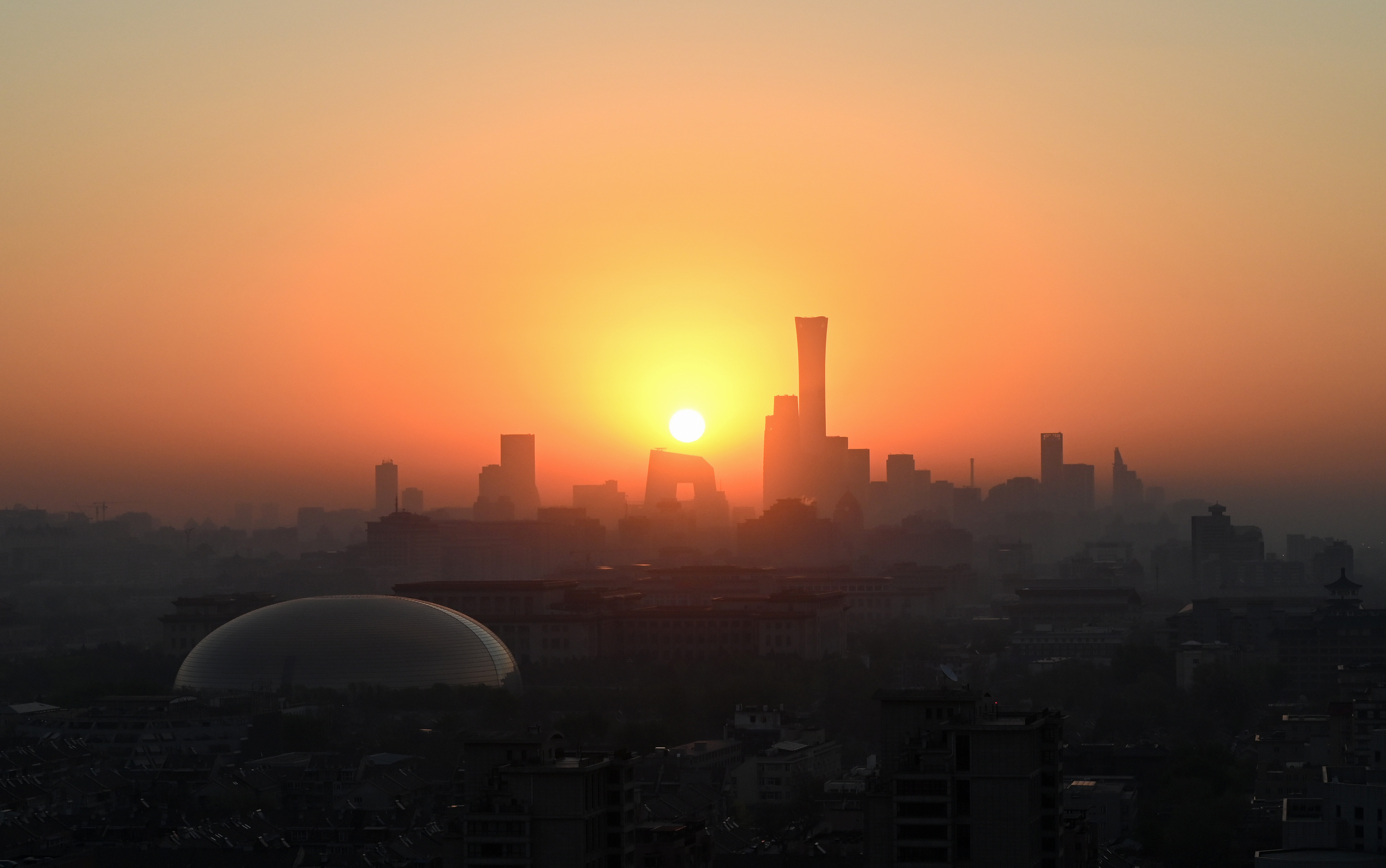 北京的日出图片大全图片