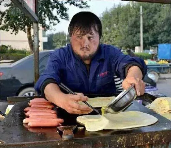 煎饼果子摊表情包图片