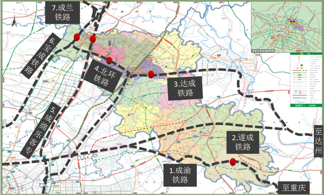 成三铁路即将开建看青白江轨道交通发展如何弯道超车