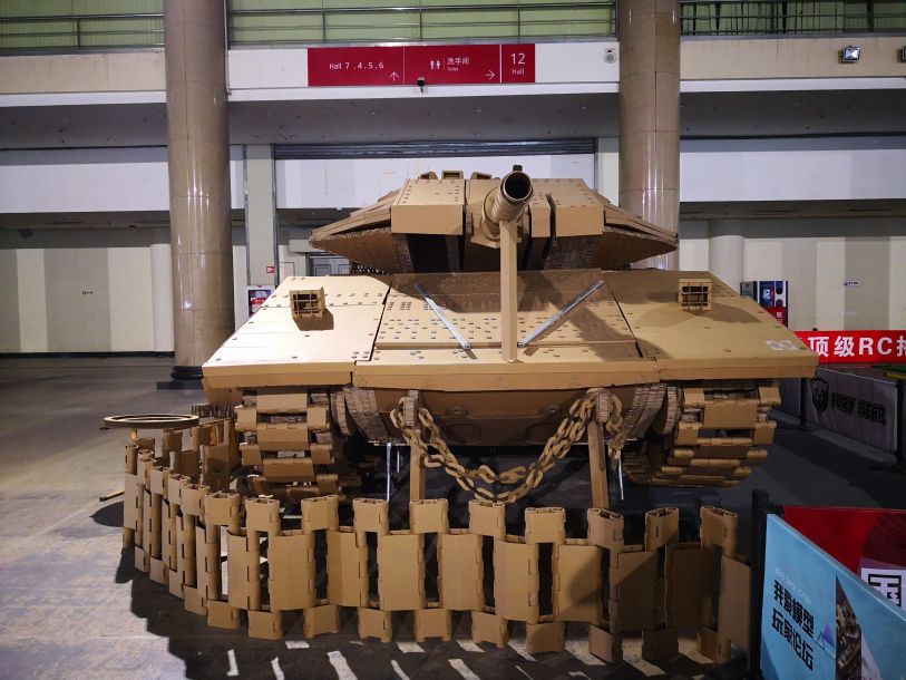 细节到位!军迷48天打造梅卡瓦坦克模型